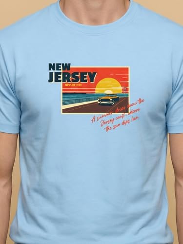 Image of Nobero 100% Cotton T Shirts for Men Stylish | Regular Fit | Graphic Printed T Shirts for Men 180 GSM Combed Cotton | Round Neck Half Sleeve