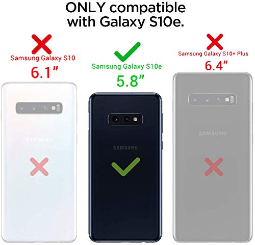 J.west Galaxy S10E Case, S10E Case Luxury Sparkle Glitter Pearly-Lustre Pattern Slim Flexible Clear Tpu Soft Rubber Silicone Cover Protective Phone Case For S10E -Colorful #TOP1