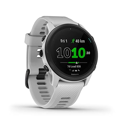 Garmin Forerunner 745, Smartwatch, Hardloophorloge, Ingebouwde GPS, Whitestone