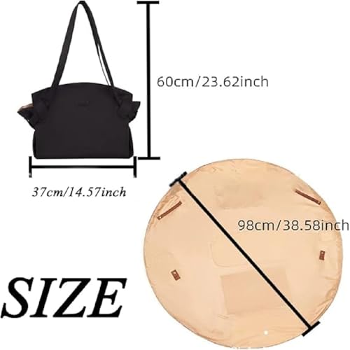 2025 New Eloure Saint Chevelle Bag, Eloure Collapsible Tote Shopping Bag, Grocery Travel Tote Bags for Women2