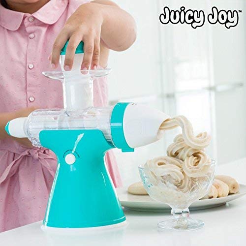 La original Juicy Joy! Heladera 100% natural sin leche. Máquina de helado saludable y natural sin conservantes, leche u otros alérgenos.