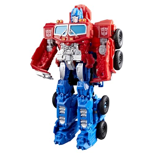 Transformers Smash Changers Optimus Prime Action Figure, Changes from Robot Toy to Truck Toy, Ages 6+