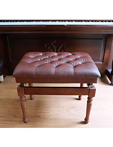 TEmkin Banc de Piano en Bois, Tabouret de Piano en Cuir Souple, de Luxe et Pratique, adapté à Toutes Les Personnes, 60 x 40 x 50-60 cm, pour Enfants, Adultes, Pratique et Performance - Les Beatles, Paul McCartney, John Lennon, RIngo Starr, George Harrison TEmkin Banc de Piano en Bois, Tabouret de Piano en Cuir Souple, de Luxe et Pratique, adapté à Toutes Les Personnes, 60 x 40 x 50-60 cm, pour Enfants, Adultes, Pratique et Performance – Image 7