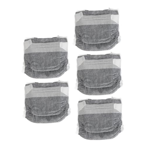 ライトプロテクションおむつ 高吸収性 防漏設計 通気性 へその緒保護 新生児用 旅行用 5個セット