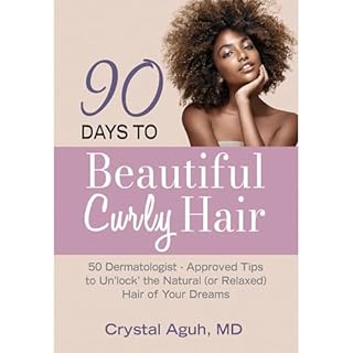 90 Days to Beautiful Curly Hair Audiolibro Por Crystal Aguh arte de portada