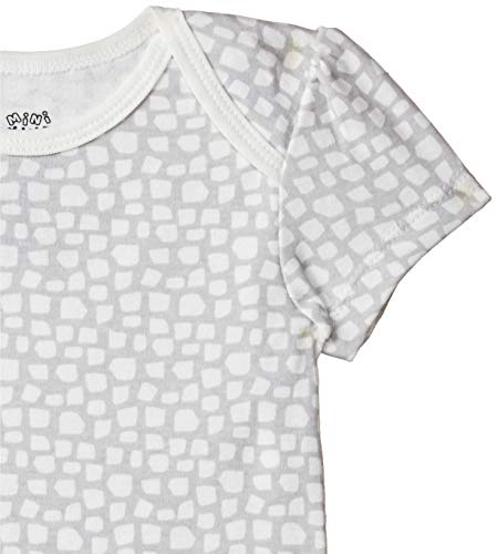 Image of miniklub Infant Girls Pack of 3 Printed Bodysuits