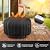 Fire Pit Cover Round 32 Inch, Gibot Waterproof Outdoor Fireplace Cover with Heavy Duty 600D Abrasion Resistance Polyester and PVC Coating, Prevents Rust Oxidation and Aging, Fits 29" to 32" Stove 20”H