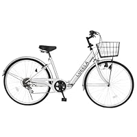 シティサイクル 黒 26インチ　7段変速ギア付き　前カゴ付き シティサイクル 黒 26インチ 7段変速ギア付き 前カゴ付き 楽天