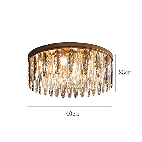 Plafonnier en cristal moderne de style mini lustre chic - 2