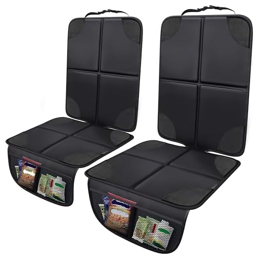 EcoNour 2-Pack 600D Seat Protectors