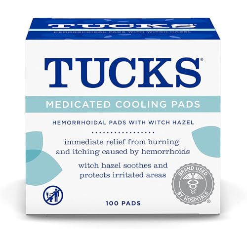 Image of TUCKS Medicated Cooling Pads 100 Count (Pack of 3)