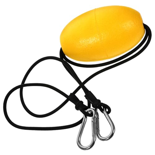 Happyyami Anchor Buoy with Float Leash Kayak Canoe Accessory Marine Rope Tow Float Bright Buoy for Fishing