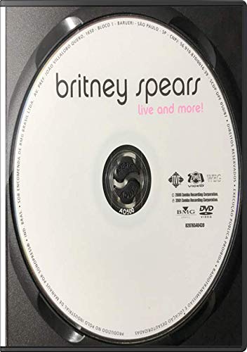 Britney Spears Live And More - novo lacrado original