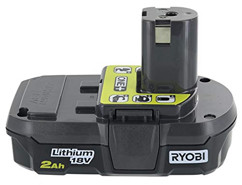 image for Ryobi P190 2.0 Amp Hour Compact 18V Lithium Ion Battery w/ Cold Weathe