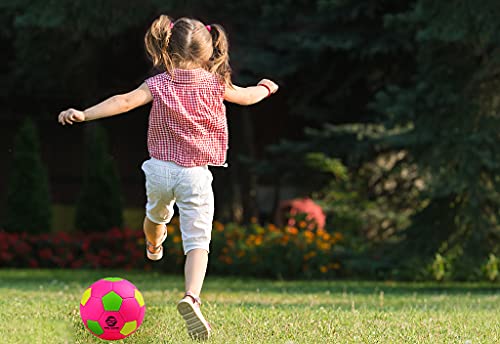 Only Warm Soccer Balls Size 2 Size 3 Toddler Soccer Ball Youth Baby Kids With Needle Pump Bag Gift (Pink) #TOP4