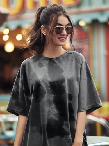 Image of LEOTUDE Valentine's Special Couple Matching Oversized Printed T-Shirt Combo