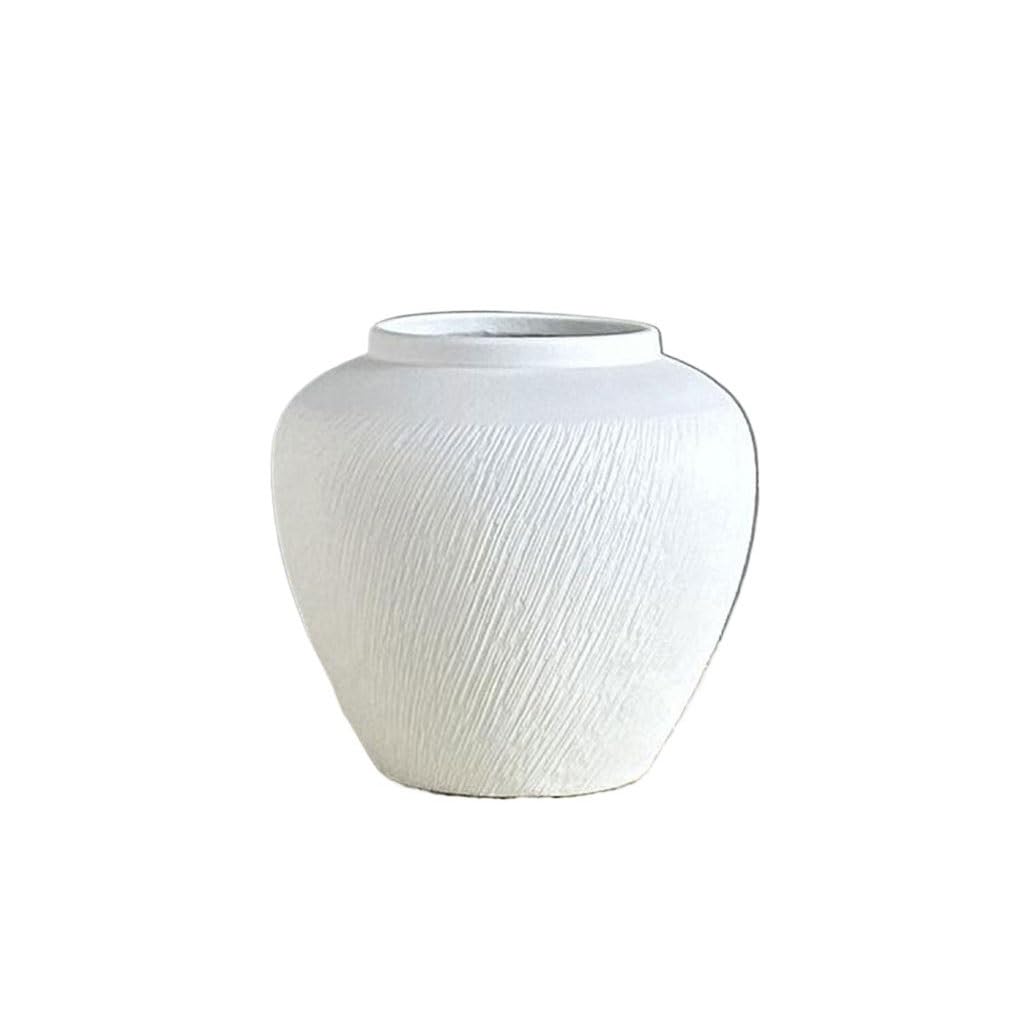 Dining Table Decor Simplicity Ceramic Vase Ornaments Nordic Style Living Room Desktop Flower Arrangement Device Kitchen Decor(A)