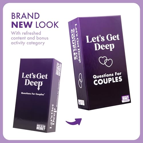 Let's Get Deep by Relatable, A Question Card Game for Couples, Great for Date Night Ideas, Couples Gifts, Wedding Gifts, and Long Distance Relationship Gifts, Includes 300 Cards to Build Up Intimacy - Image 3