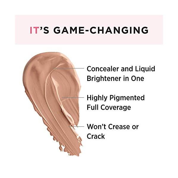 IT Cosmetics Bye Bye Under Eye Eyelift in a Tube, Tan (W) - Anti-Aging Concealer & Brightener - Erases Imperfections, Adds Light & Lift - With Hydrolyzed Collagen - 0.36 oz