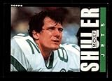Football 1985#349 Mickey Shuler NRMT oc RC Rookie