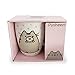Pusheen by Our Name is Mud “Donut” Stoneware Coffee Mug, Pink, 12 oz.