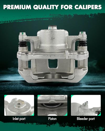 Image of SCITOO - Front Disc Brake Calipers Assembly w /Bracket For Chevy,For Pontiac
