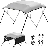 KAKIT 3-4 Bow Bimini Top with Mesh Sides