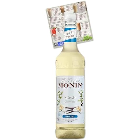 Monin Vanilla Sugar Free Coffee Syrup 1L Cover