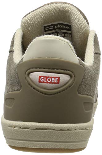 Image of Globe Men's Skateboarding Shoes, Grey Walnut Oatmeal 16310, 8 UK