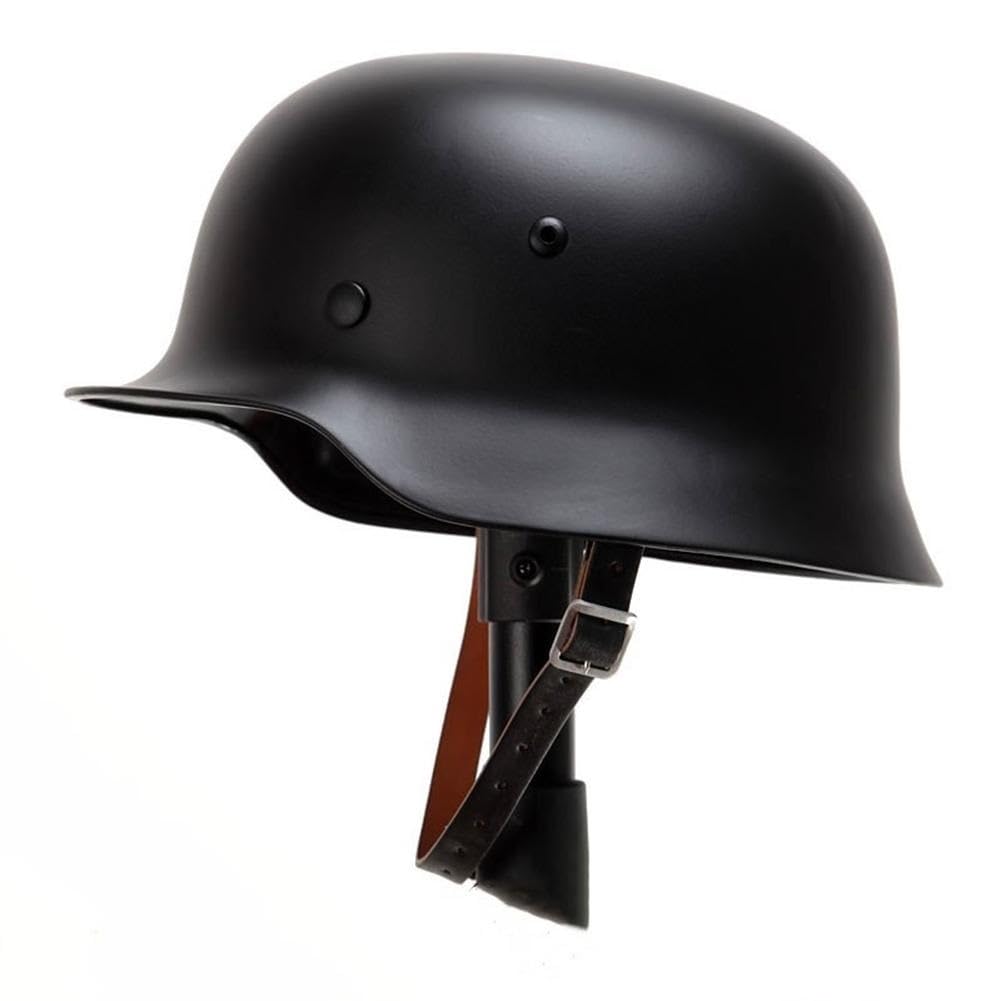 Réplica de Casco alemán WW2 M35 de Acero con Forro de Cuero for Equipo Airsoft