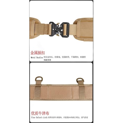 5 in 1 Utility Metal Buckle 1.5 Inch Nylon Tactical Belt4