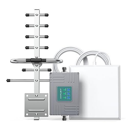 Amplificatore Segnale Cellulare Ripetitore GSM LTE 4G 3G Per la Casa Ufficio-Banda 20/8/1 Ripetitore Segnale Cellulare Tutti Gli Operatori Copertura Fino a 450㎡-70dB Guadagno Regolabile