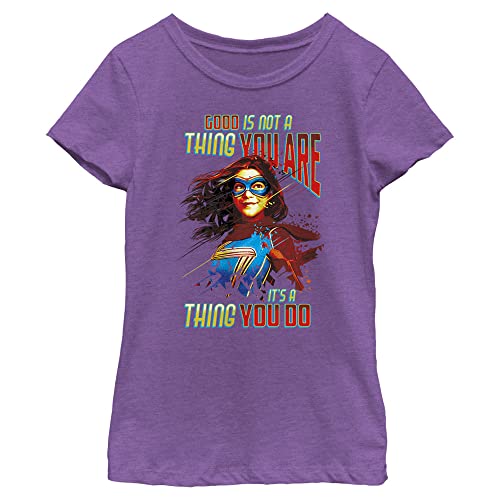 Marvel Ms Good You Do Girls Short Sleeve Tee Shirt