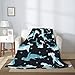 Hammerhead Shark Blanket Super Soft Fleece Throw Blanket Warm and Cozy Lightweight Bed Blanket for Couch, Sofa, Camping, and Travel All Season Blankets Gifts 50