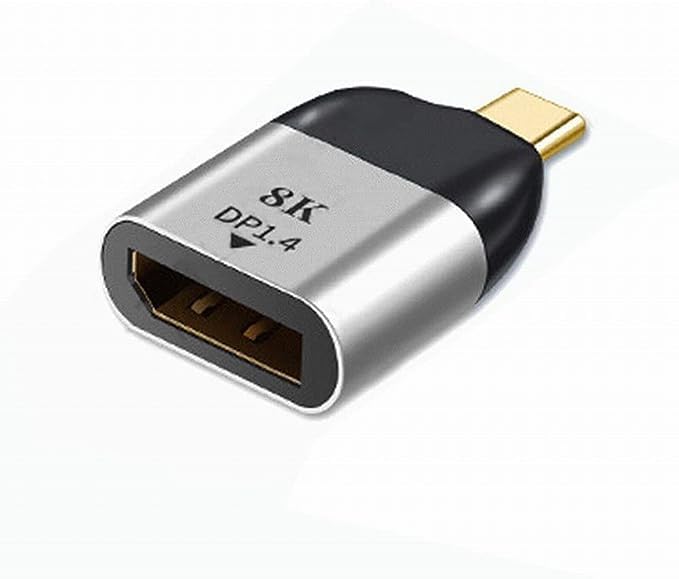 Type C to Displayport Monitor Converter Adapter USB-C 8K 4K 2K 60hz for Tablet & Phone & Laptop