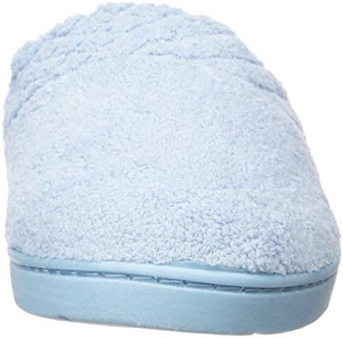 MUK LUKS womens Women's Micro Chenille Clog, Blue, Medium US | Image 1