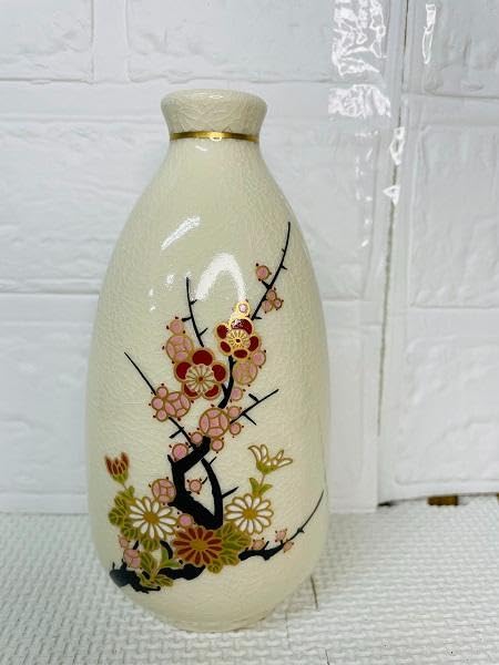 Amazon.co.jp: Y 薩摩焼 白薩摩 錦江陶芸 酒器 4点 とっくり おちょこ