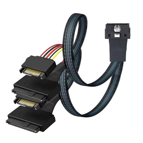 Cable T35C SFF-8639 U.2 Nvme SSD alta velocidad 1M
