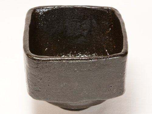 Amazon | 長次郎「ムキ栗」写し 黒楽抹茶碗 | 佐々木昭楽 | 抹茶碗 通販