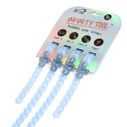 MODL Infinity Tool™ 2.0 Modular Straps (4-Pack) - Flexible Multi-Tool,