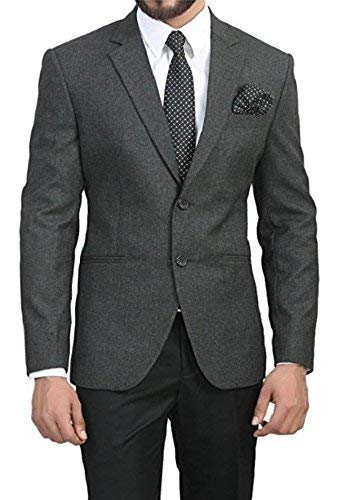 charcoal blazer men