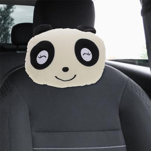 Almohada elástica para asiento de auto con patrón panda miniatura 5
