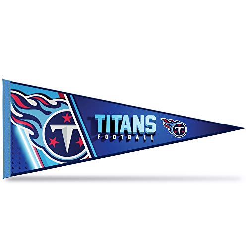 Rico Industries NFL Football Tennessee Titans Primary 12" x 30"