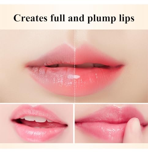 2PCS Magic Color Changing Lip Oil Stain,Magic Color Change Lip Glow Oil,Warm Change Moisturizing Lip Gloss,Hydrating Plumping Lip Gloss Lip Oil,Shimmery Color Changing Lip Glow Oil,Tinted Lipstick - Image 4