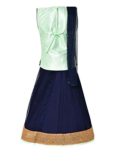 Image of Aarika Girl's Tissue Lehenga Choli Set