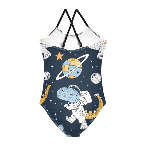 Image of Girls Swimsuit Little Cute Cat and Ice Cream One Piece Swimwear