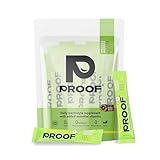 Electrolyte Supplement | Hydration Sachets | Zero Sugar Electrolyte Hydration with Essential Vitamins | (20 Servings, Lemon & Lime) from Proof Hydration