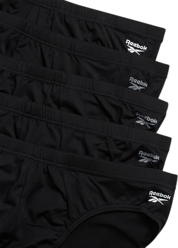 Reebok Mens Underwear Briefs - 5 Pack Quick Dry Soft Stretch Low Rise Briefs for Men - Performance Mens Athletic Underwear3