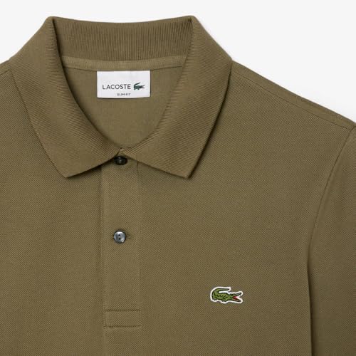 Image of Lacoste Slim Fit L.12.12 Long Sleeved Polo Shirt