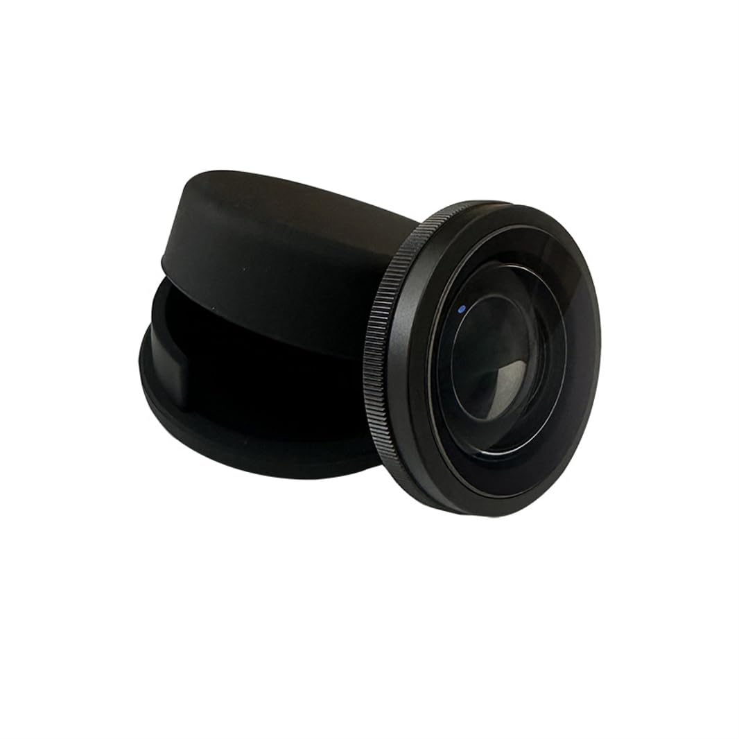 Lente gran angular adecuada para DJI Osmo Action 6 185°, filtro de visión ultra amplio, lente de visión ampliada externa, aumenta los accesorios de fotos de cámara de acción